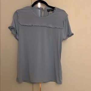Dusty Blue Karl Lagerfeld Top NWT